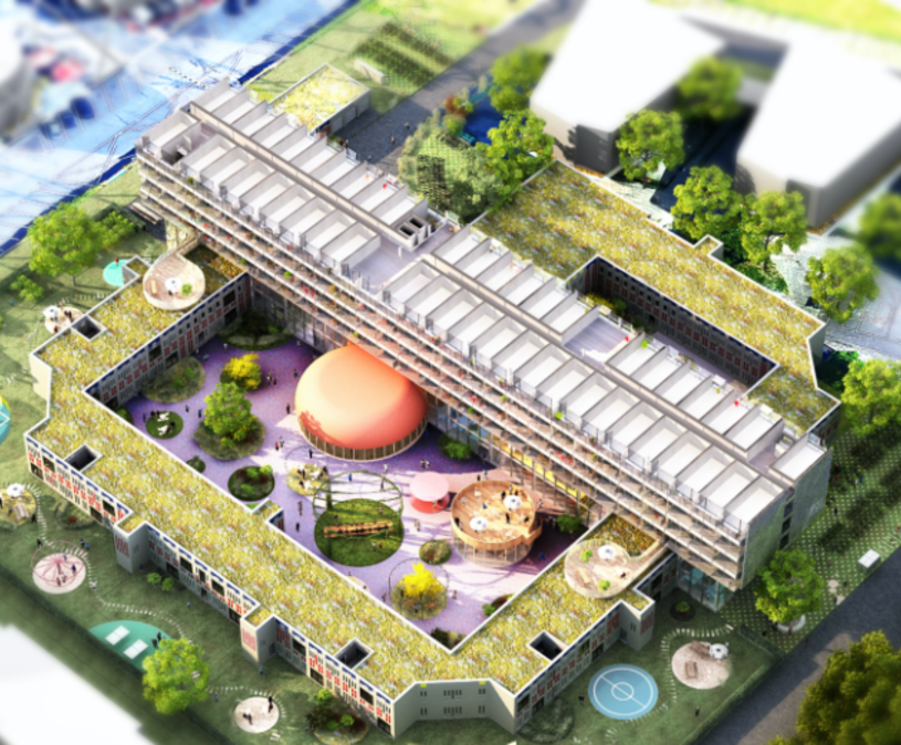 artist impression van de Tafelberg