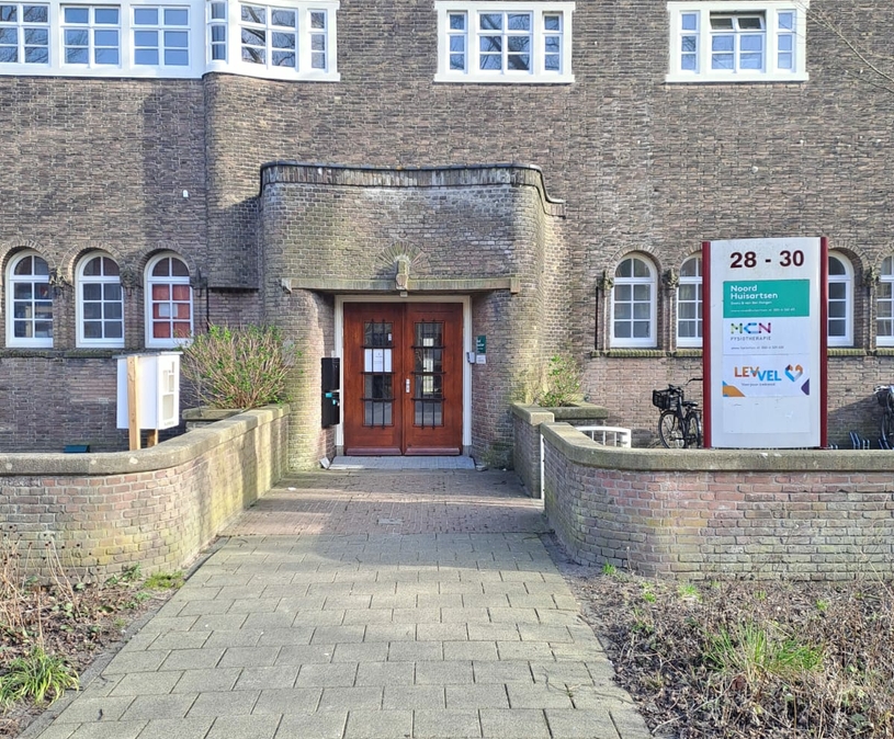 Voorkant gebouw Wingerdweg