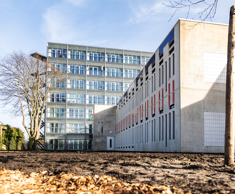 buitenkant van het gebouw de tafelberg