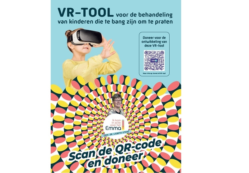 Poster VR-tool voor de behandeling van selectief mutisme