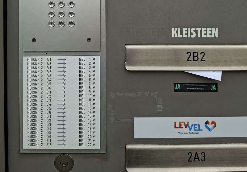 Deurbel Johan van Hasselt