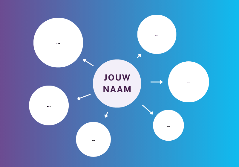 Voorbeeld van een bolletjesschema