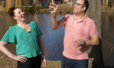 vakantiepleegouders Jolanda en Eelco