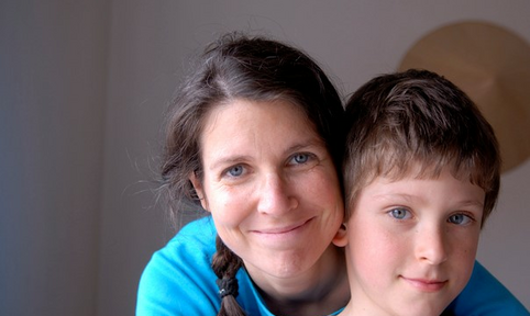 Moeder en zoon
