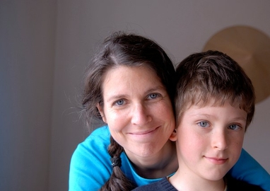 Moeder en zoon