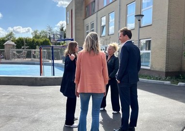 Werkbezoek Staatssecretaris Karremans