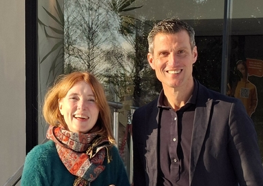 Rutger Brouwer en Nellieke de Koning