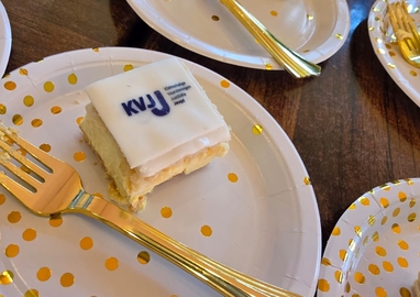 taart ter ere van 10 jaar kvjj