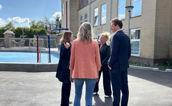 Werkbezoek Staatssecretaris Karremans