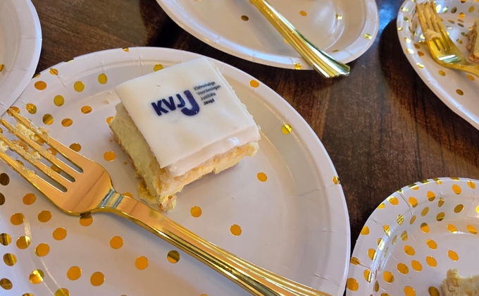 taart ter ere van 10 jaar kvjj